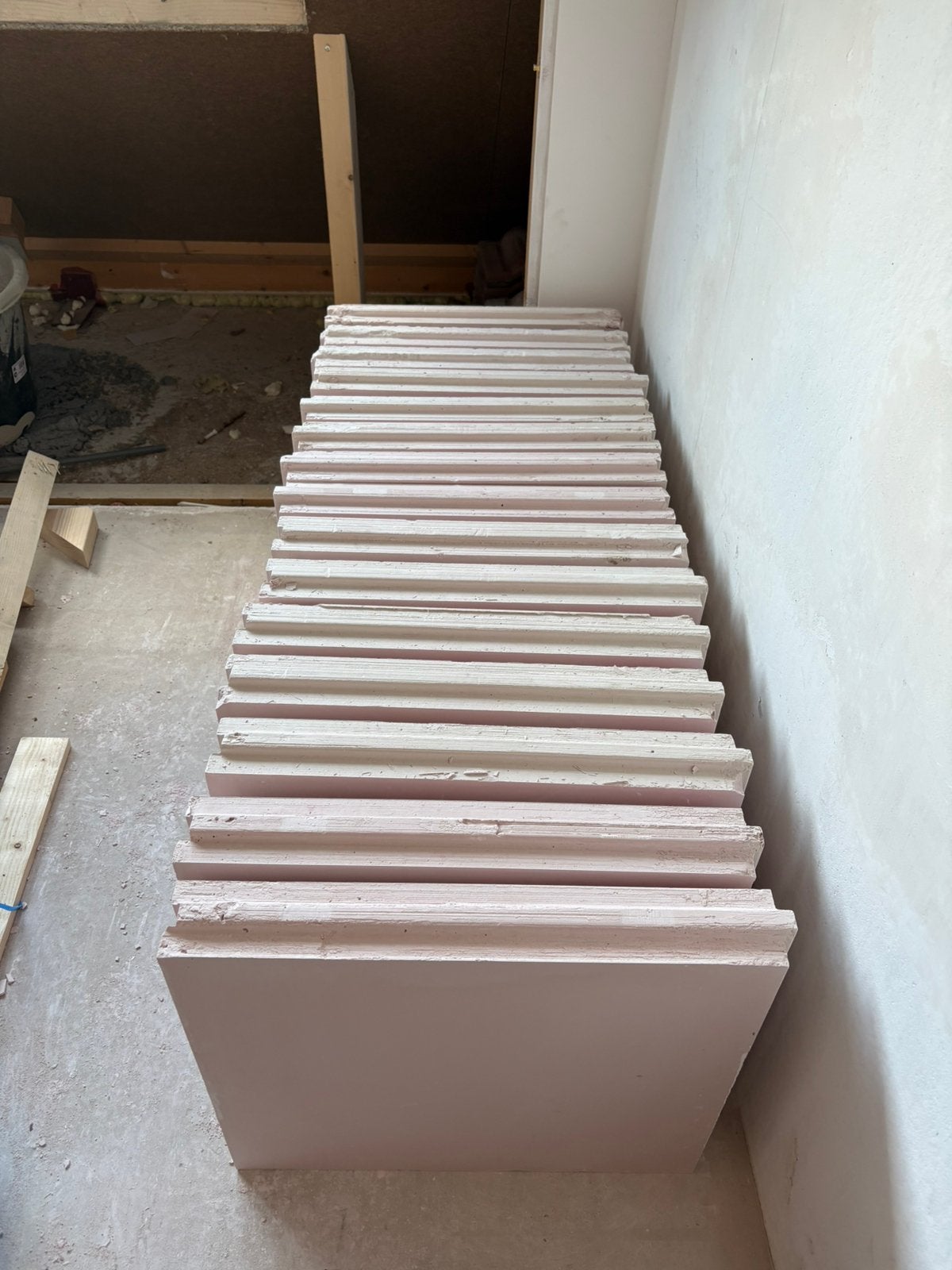 Gibo 15 gipsblokken 70mm zwaar incl 9,4kg calfix gipslijm, Doe-het-zelf en Verbouw, Ophalen of Verzenden, Nieuw, Overige typen