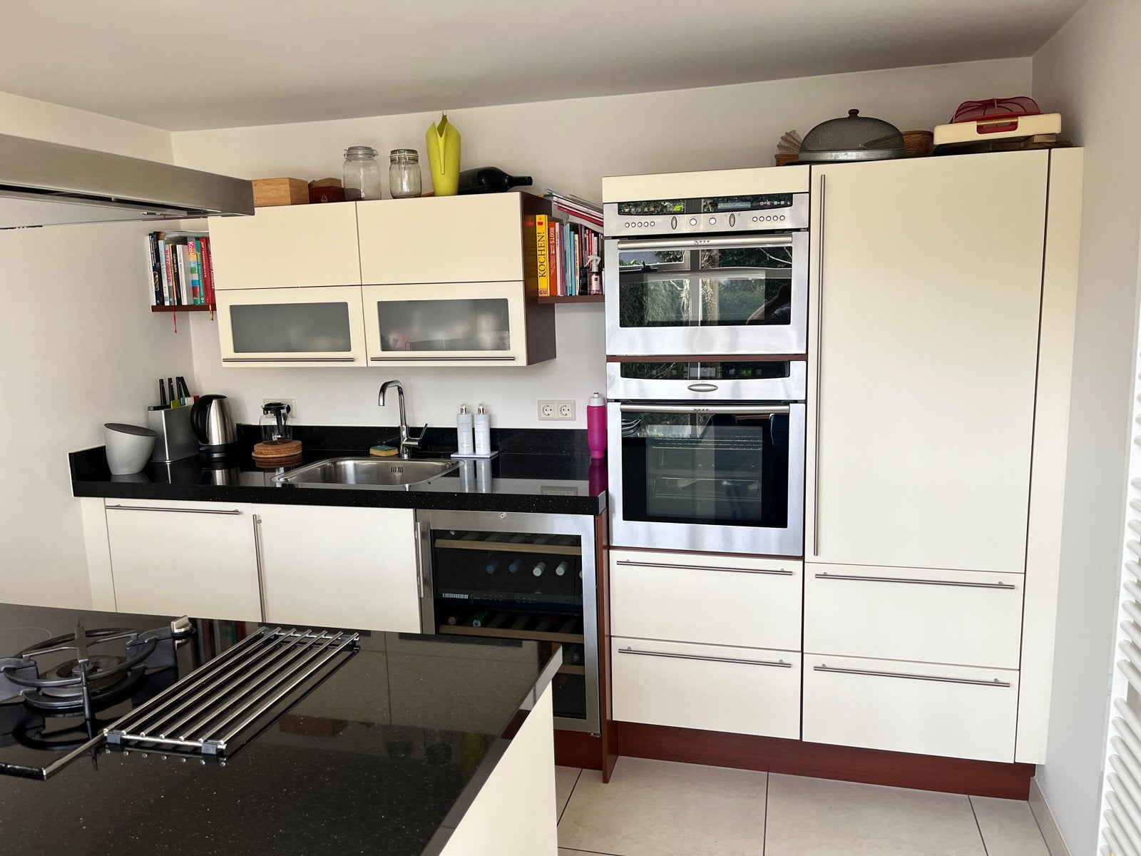 Luxe keuken-Met topkwaliteit apparatuur, Ophalen, Gebruikt, Overige typen, Graniet of Steen