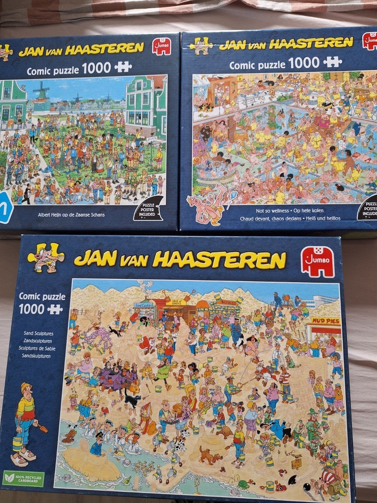 Jan van haasteren ruilen of kopen, Ophalen, 500 t/m 1500 stukjes, Zo goed als nieuw