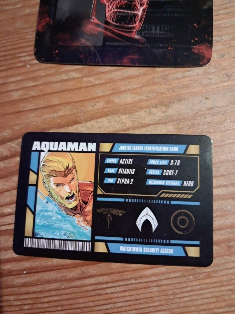 Justice League Membership Cards, Meerdere comics, Ophalen, Nieuw, Amerika