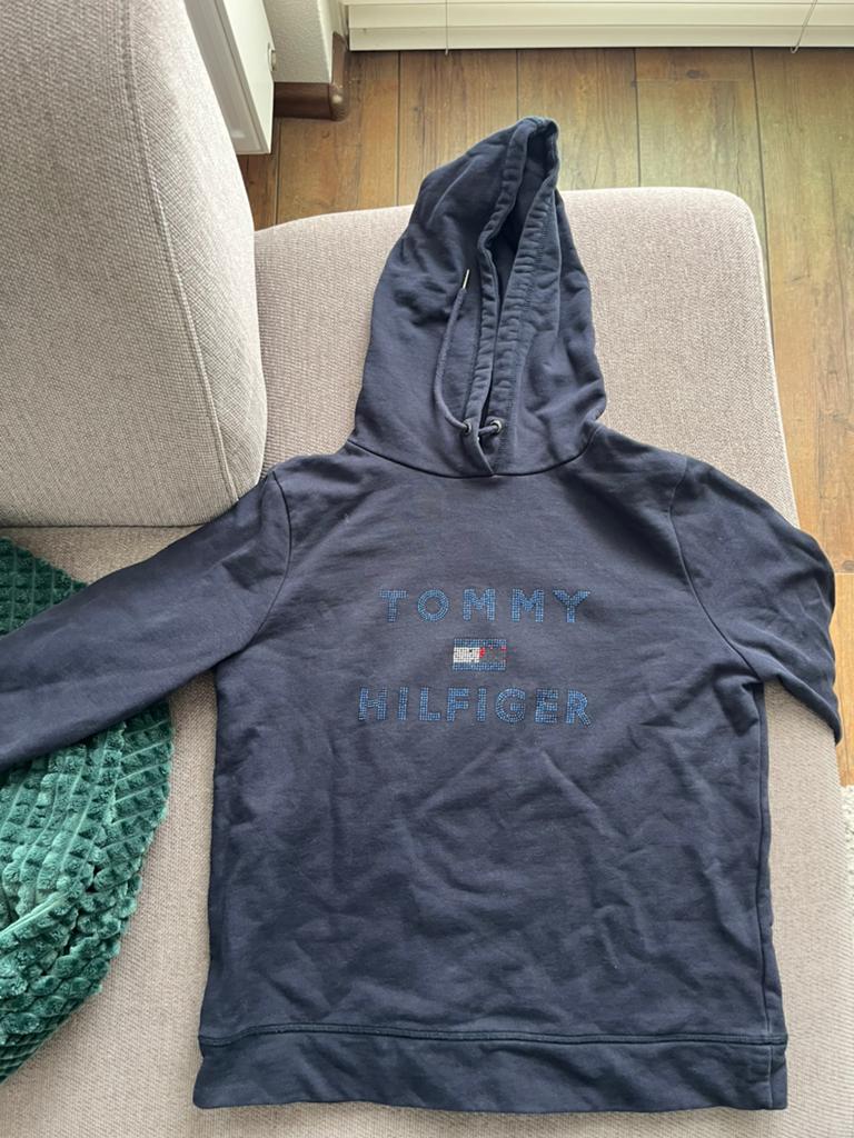 Tommy hilfiger trui maat S blauw, Dieren en Toebehoren, Ophalen of Verzenden, Zo goed als nieuw, Bovenkleding