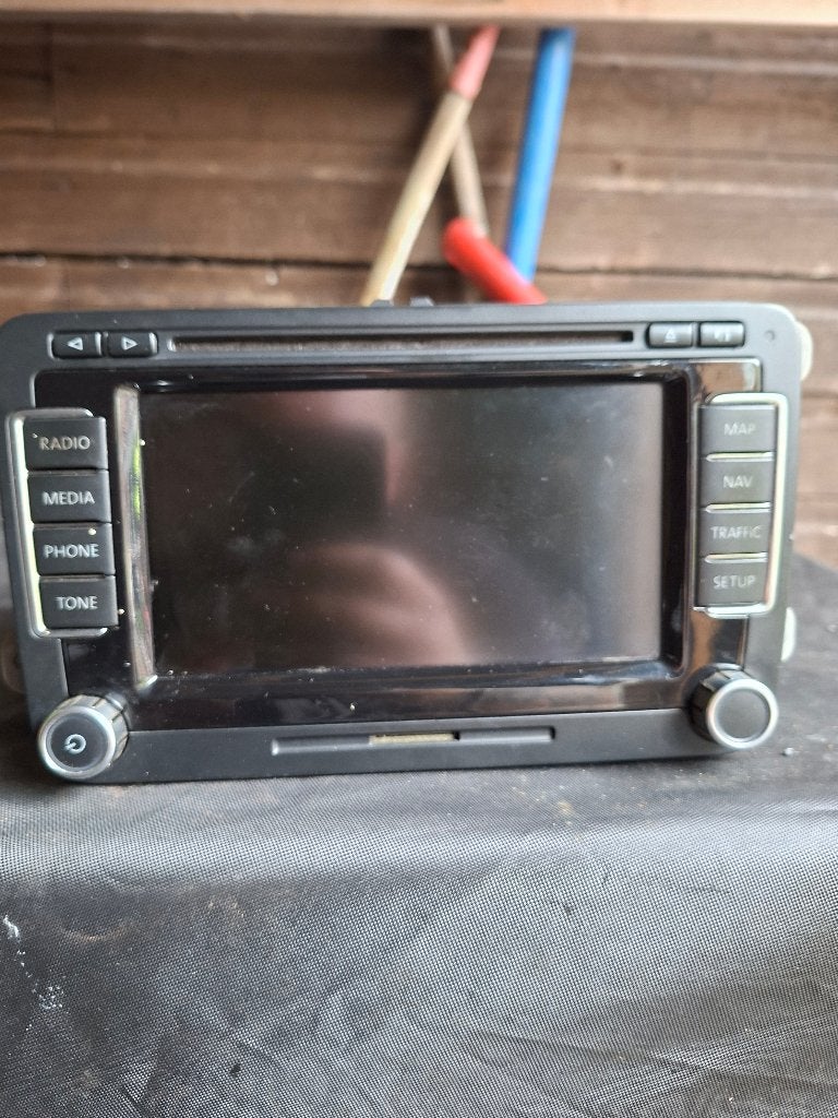 Radio vw rns 510, Ophalen of Verzenden, Gebruikt