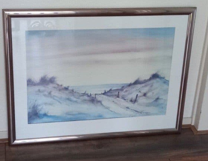 Schilderij, alleen contant ophalen., Ophalen