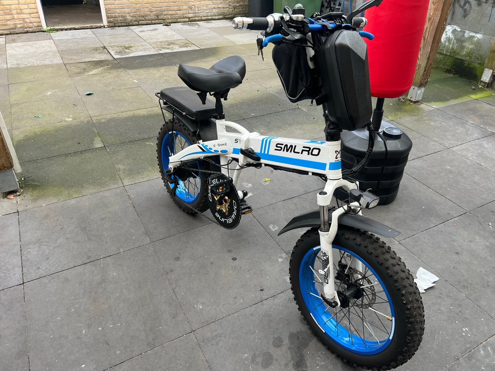 SMLRO S9 E-bike Fatbike - Opvouwbaar, Zo goed als nieuw, Fietsen en Brommers, Overige merken, Ophalen of Verzenden, Zo goed als nieuw