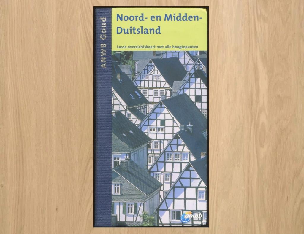 Noord- en Midden- Duitsland - ANWB Goud (gebonden versie), Europa, Ophalen of Verzenden, Reisgids of -boek, ANWB