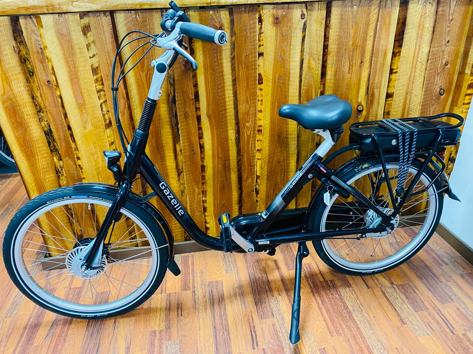 Z.G.AN. Electrische Gazelle Balance.  Totaal.    876 km, Fietsen en Brommers, Ophalen, Versnellingen, Zo goed als nieuw, Minder dan 47 cm