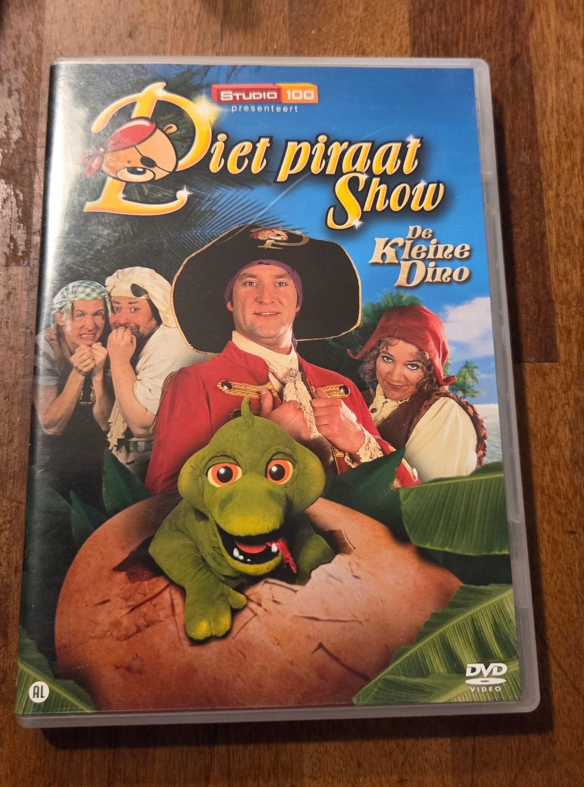 Piet Piraat: De Kleine Dino - DVD, Cd's en Dvd's, Alle leeftijden, Ophalen of Verzenden, Zo goed als nieuw