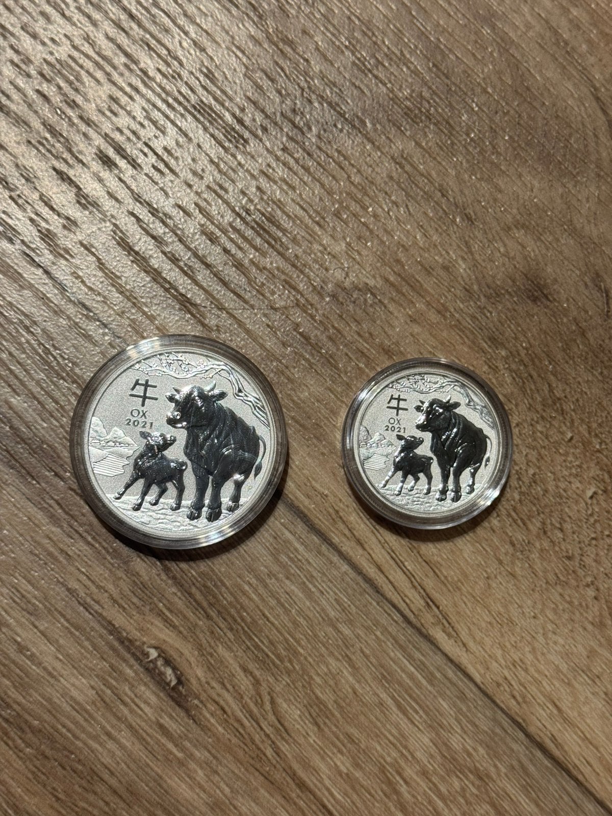 Lunar 3 Os 2021 | 1 en 1/2 oz | Zilver, Ophalen of Verzenden, Zilver