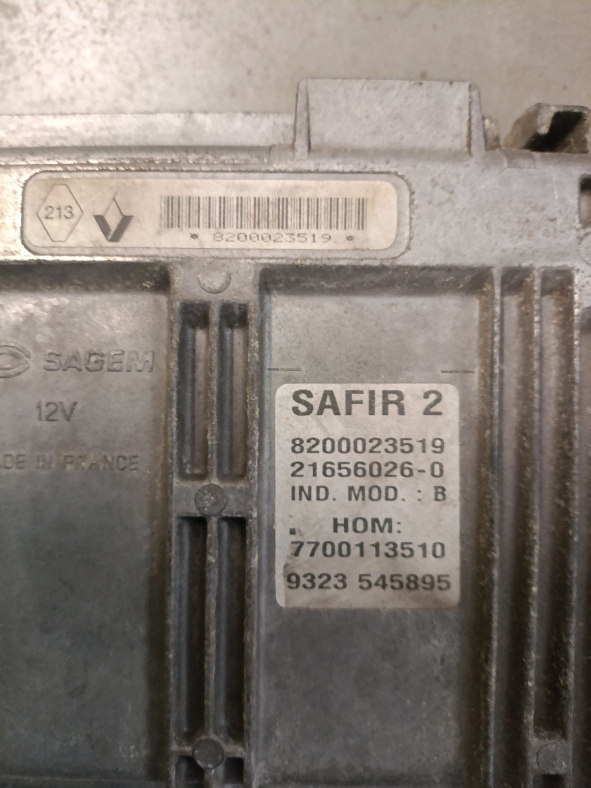 3x UCH Renault safir 2, Renault@renault.fr, Renault, Renault, Verzenden