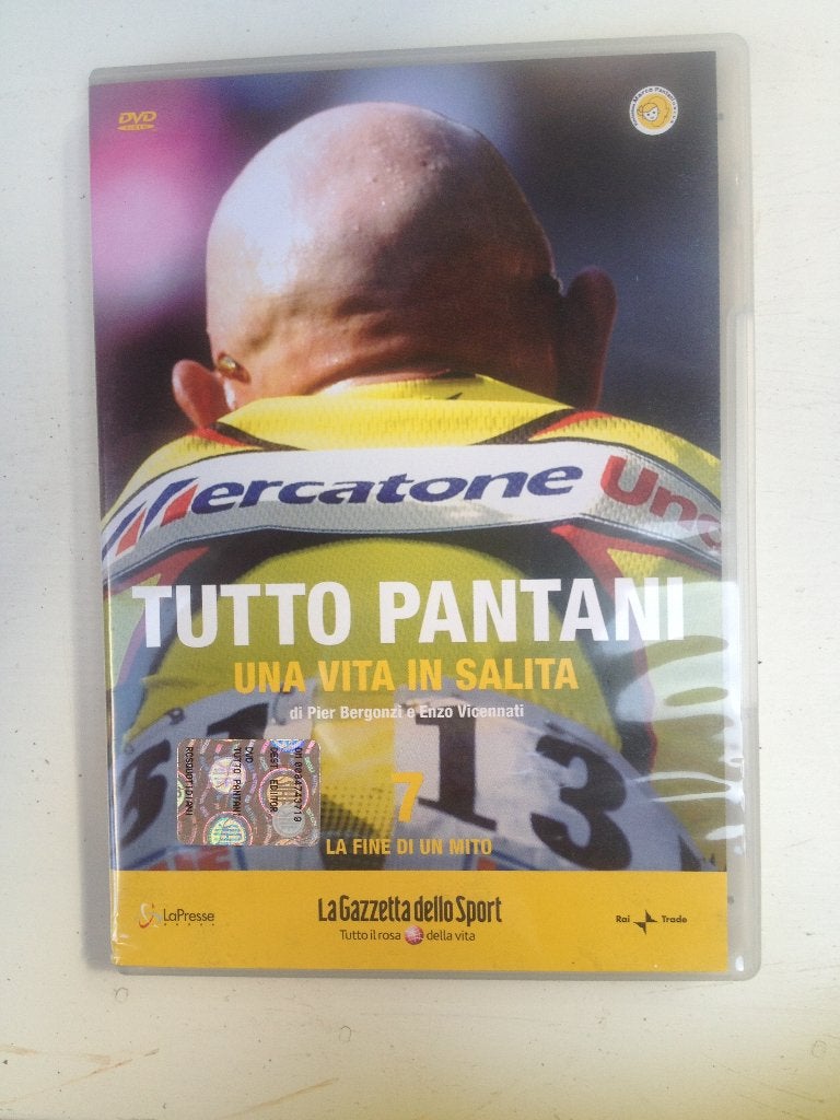 dvd serie MARCO PANTANI 8 dvd,s, Verzenden, Alle leeftijden, Zo goed als nieuw, Wielrennen