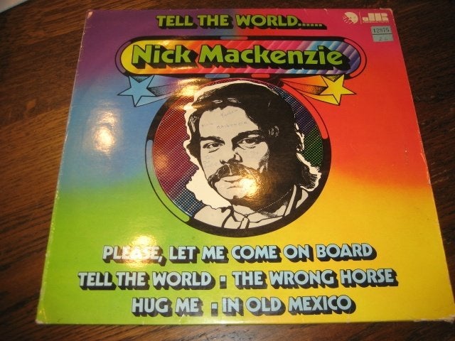 tell the world.. / nick mackenzie, LP, Gebruikt, Ophalen of Verzenden, Pop