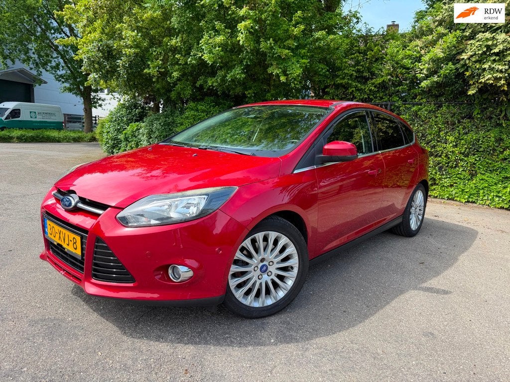 Ford Focus 1.6 EcoBoost Titanium, Auto's, Ford, Gebruikt, 4 cilinders, 150 pk, Bedrijf