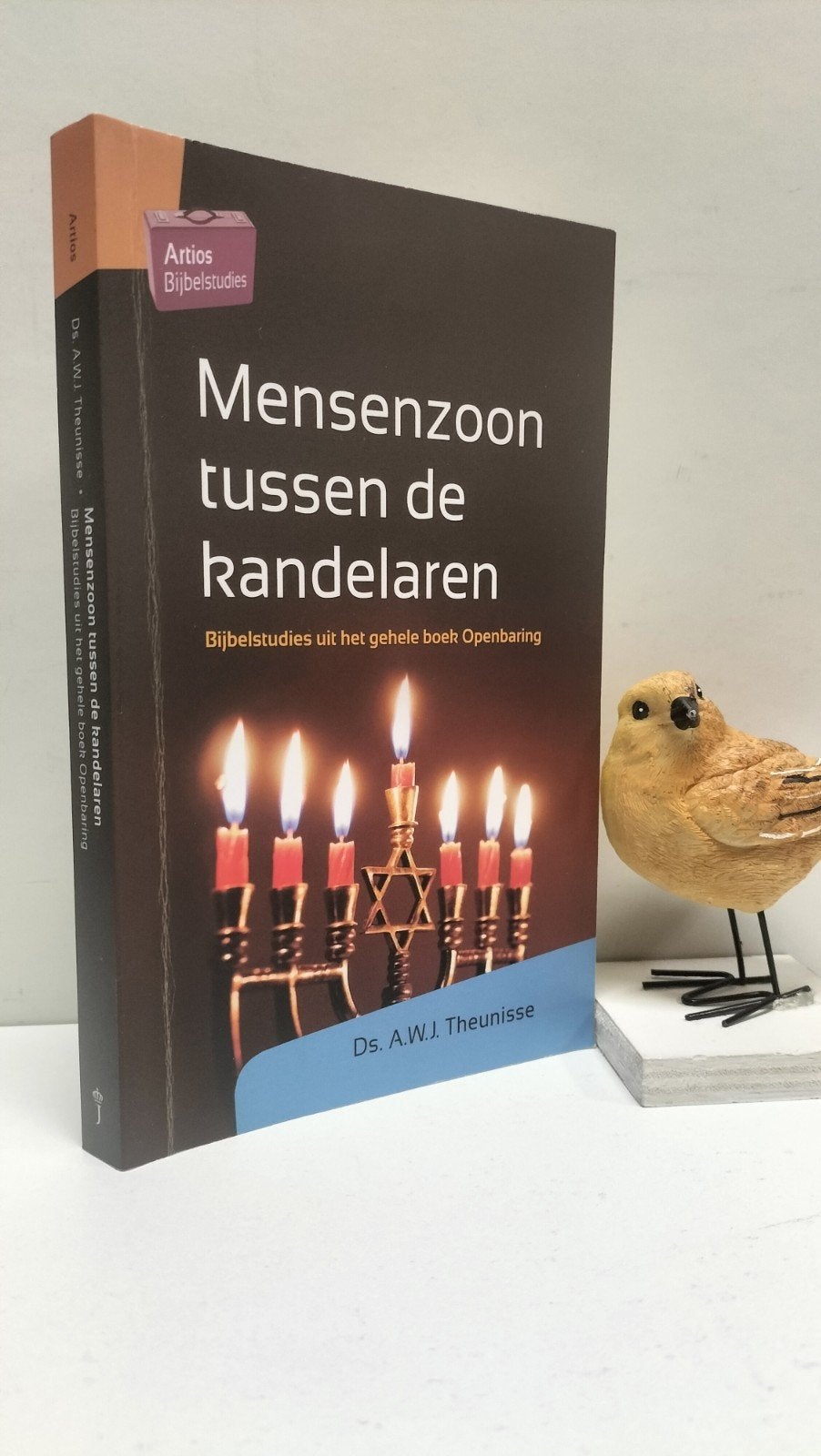 Theunisse, Ds. A.W.J.;Mensenzoon tussen de kandelaren  Artio, Ophalen of Verzenden, Gelezen, Christendom | Protestants