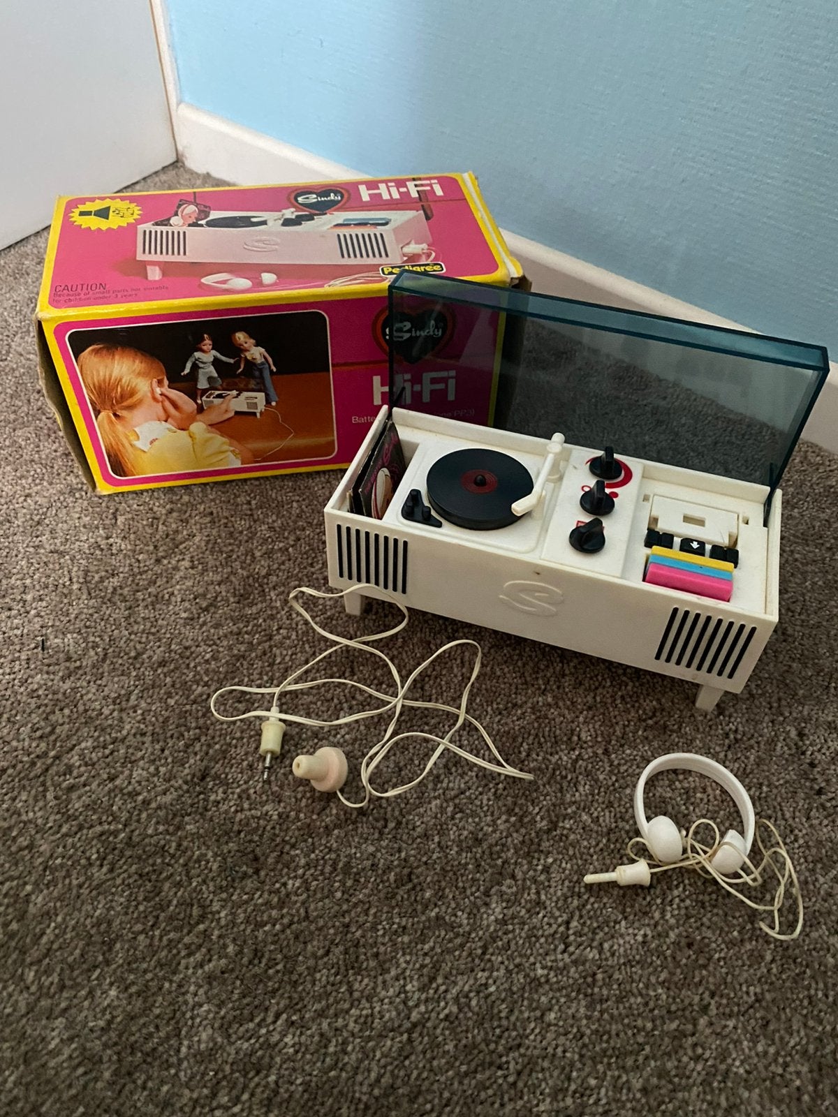 Barbie sindy stereo HiFi set, Ophalen of Verzenden, Gebruikt, Apparaten