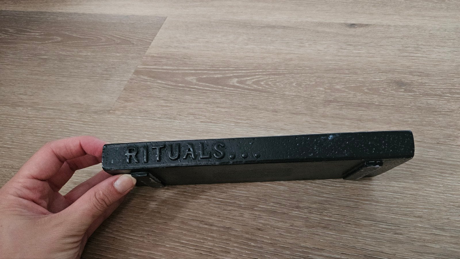 Rituals luxury tray, Zo goed als nieuw, Overige merken, Zwart, Zeepdispenser/zeepbakje