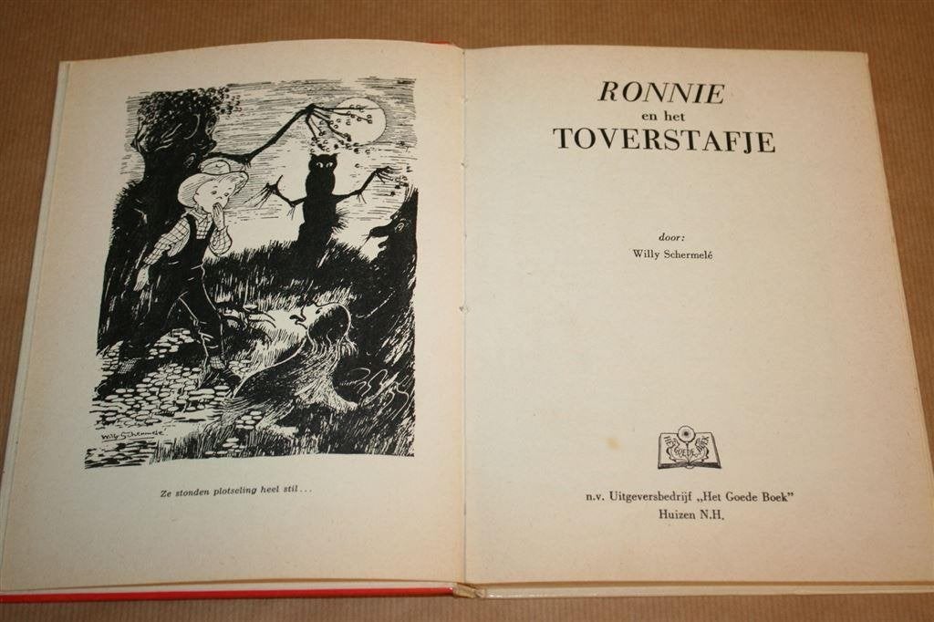 Ronnie en het Toverstafje. Willy Schermelé., Ophalen of Verzenden, Gelezen