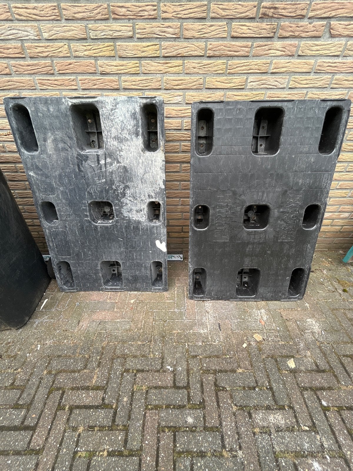 Plastic pallets, Ophalen, Gebruikt, 100 cm of meer, 60 cm of meer