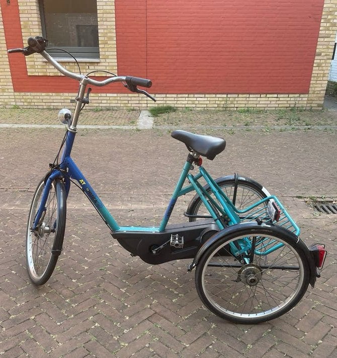 ATD by HUKA driewieler - Comfortabel en stabiel, Ophalen of Verzenden, Gebruikt, Velgrem