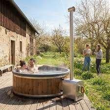Gezocht: houtgestookte hottub, Ophalen, Gebruikt, Vast