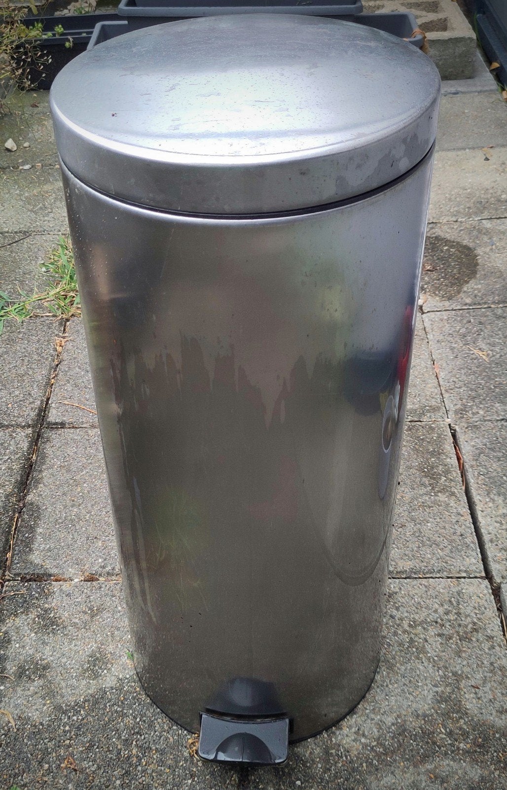 Vuilnisbak Brabantia 30 liter, Ophalen, Gebruikt, Rvs