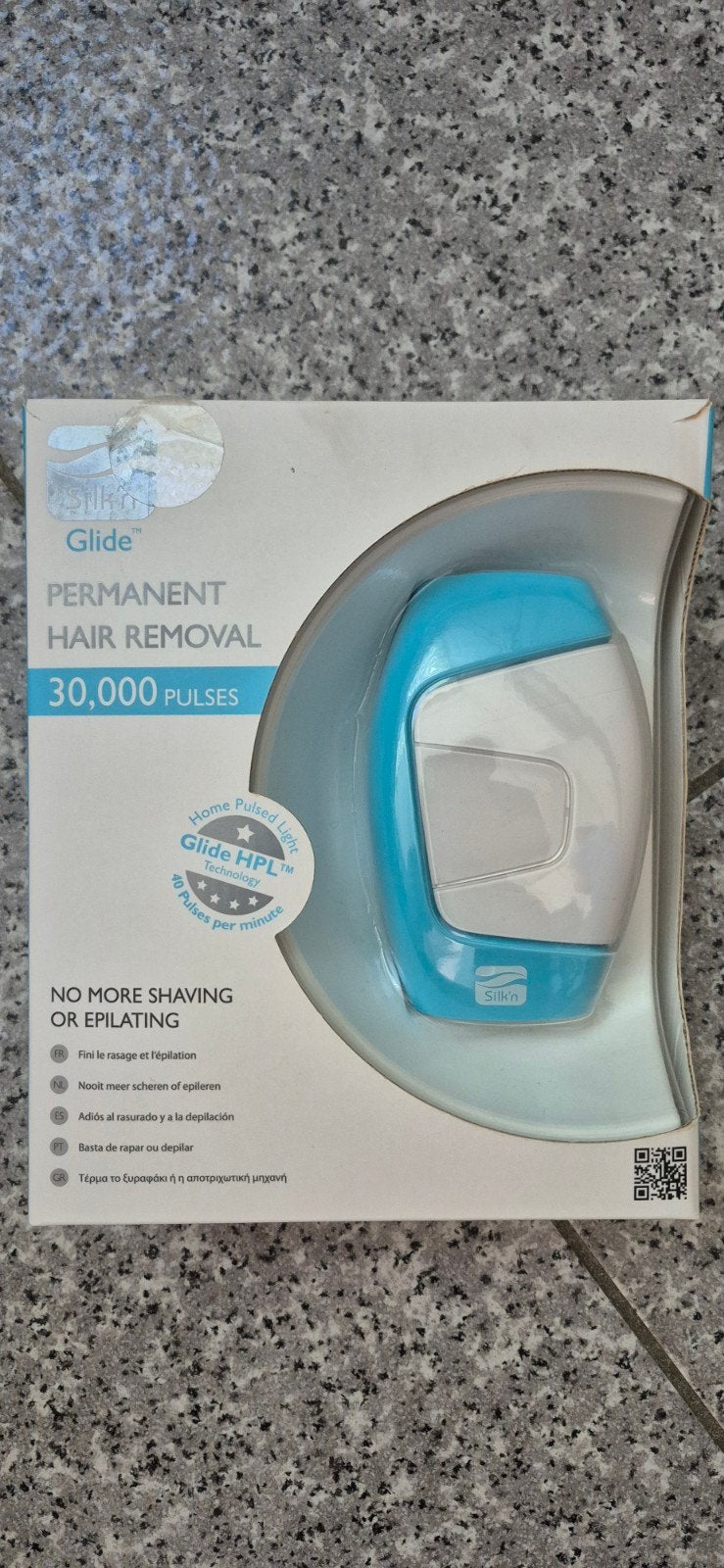 Silk'n Glide HPL Permanente Ontharing - 30.000 Pulsen, Ophalen of Verzenden, Zo goed als nieuw, Scheren en Epileren