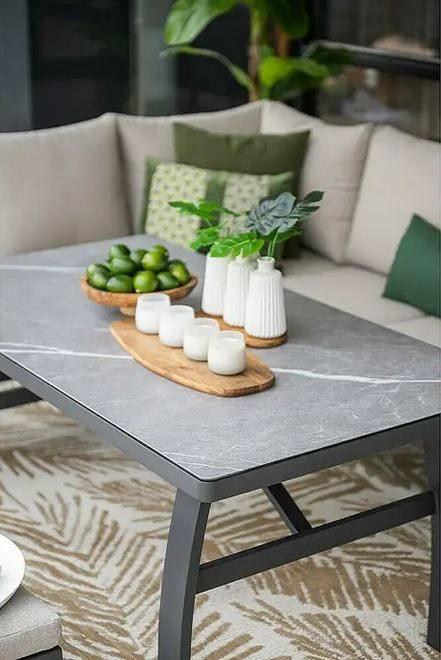 Garden Impressions Lounge Set Vasano Tafel, Tuin en Terras, Tuinsets en Loungesets, Ophalen, Eettafel, Loungeset, Nieuw