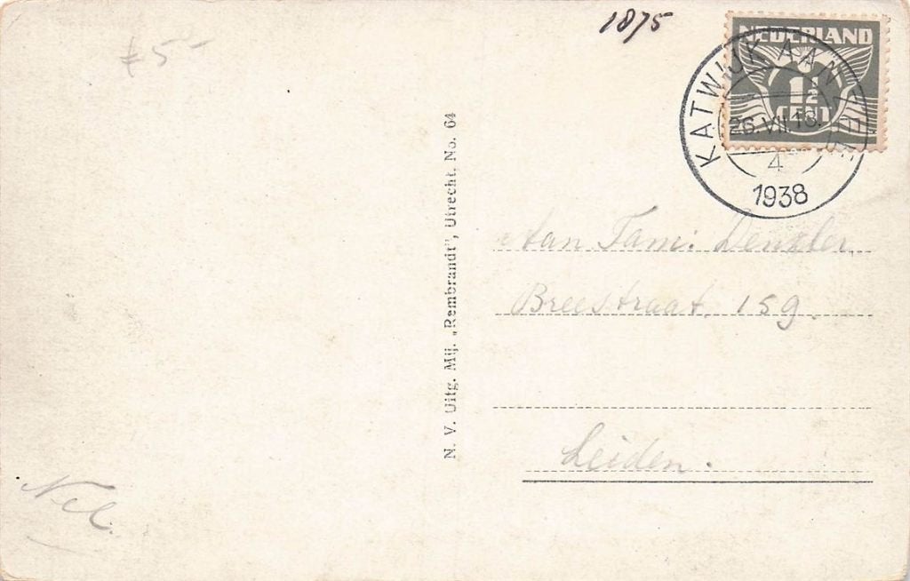 703-475-045 Katwijk aan Zee Boulevard, Ophalen of Verzenden, Voor 1920, Zuid-Holland