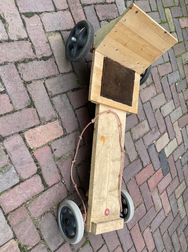 Houten zeepkist, Ophalen, Zo goed als nieuw, Overige merken