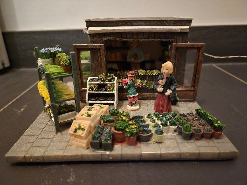 Kersthuisje Bloemenstal, Ophalen, Zo goed als nieuw