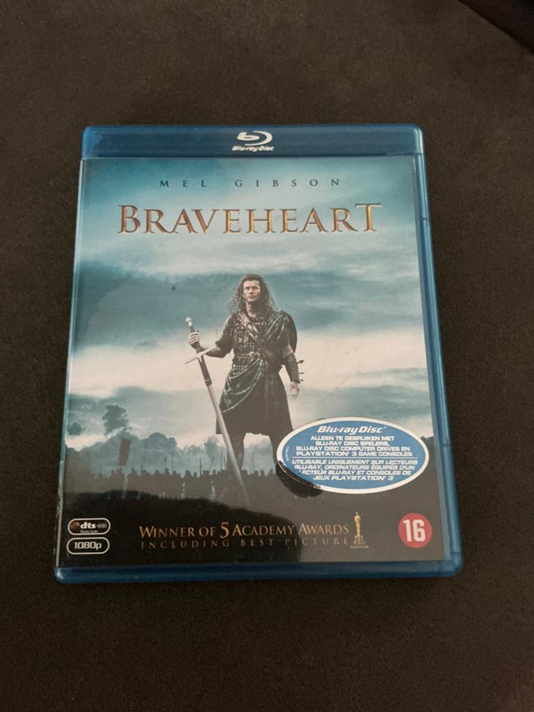Braveheart (Mel Gibson) blu-ray, Ophalen of Verzenden