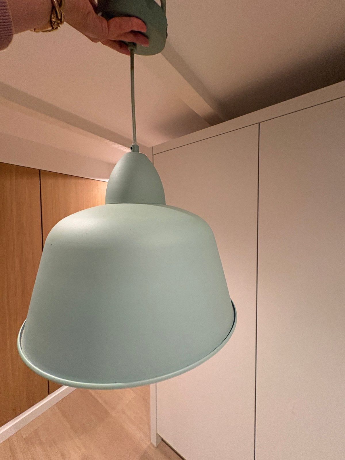 Zacht groene lamp (karwei), Ophalen, Zo goed als nieuw