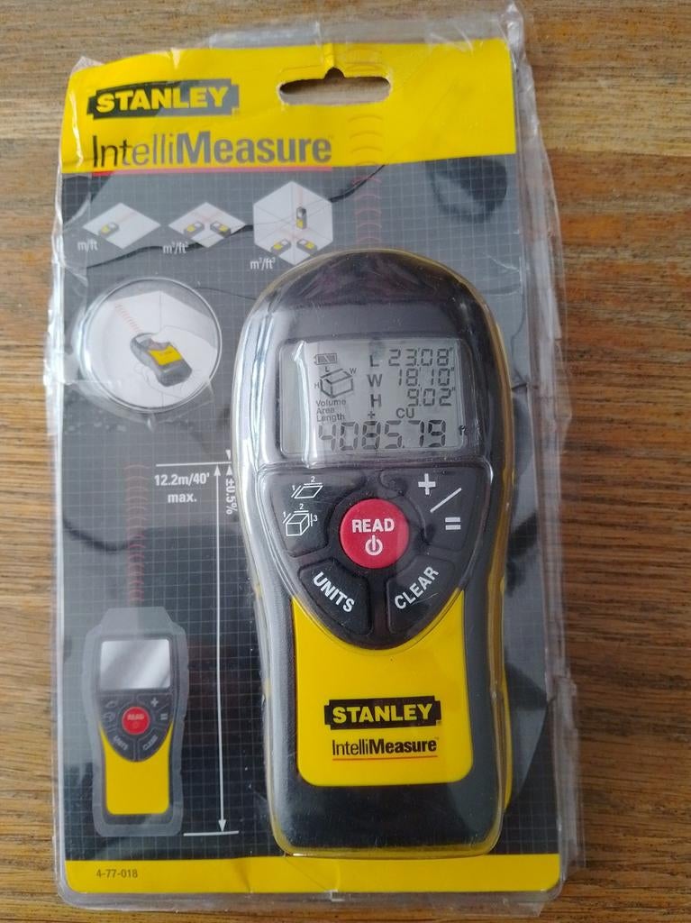 Stanley ultrasone afstandsmeter, Ophalen of Verzenden, Nieuw, Afstand