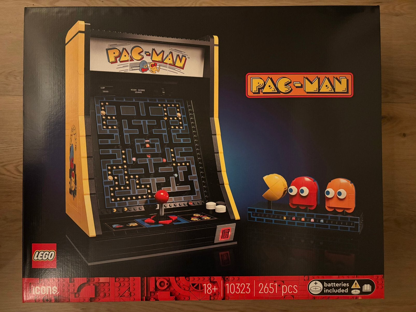Lego Icons - PAC-MAN Arcade - Nieuw - 10323, Kinderen en Baby's, Ophalen, Lego, Nieuw, Complete set