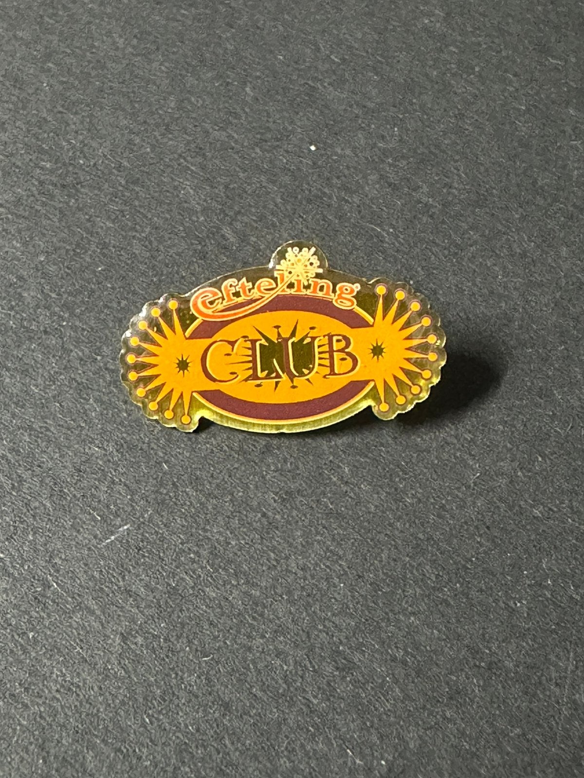 Efteling club speldje, Verzamelen, Ophalen of Verzenden, Zo goed als nieuw, Button of Speldje