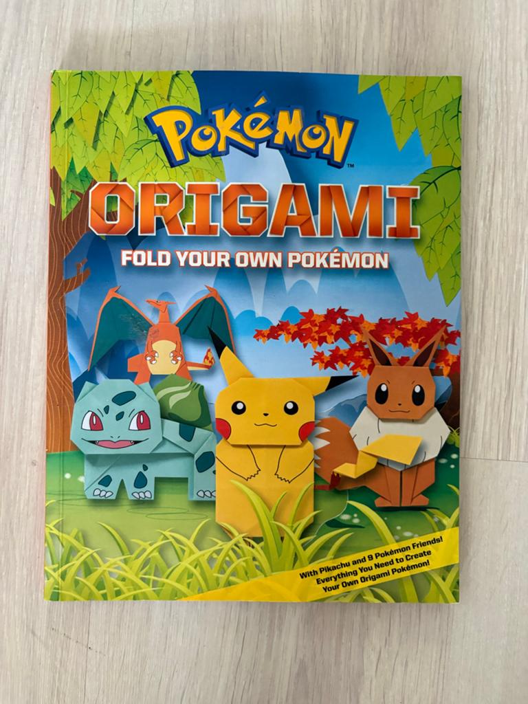 Pokémon Origami: Vouw je eigen Pokémon, Ophalen, Zo goed als nieuw, Overige merken