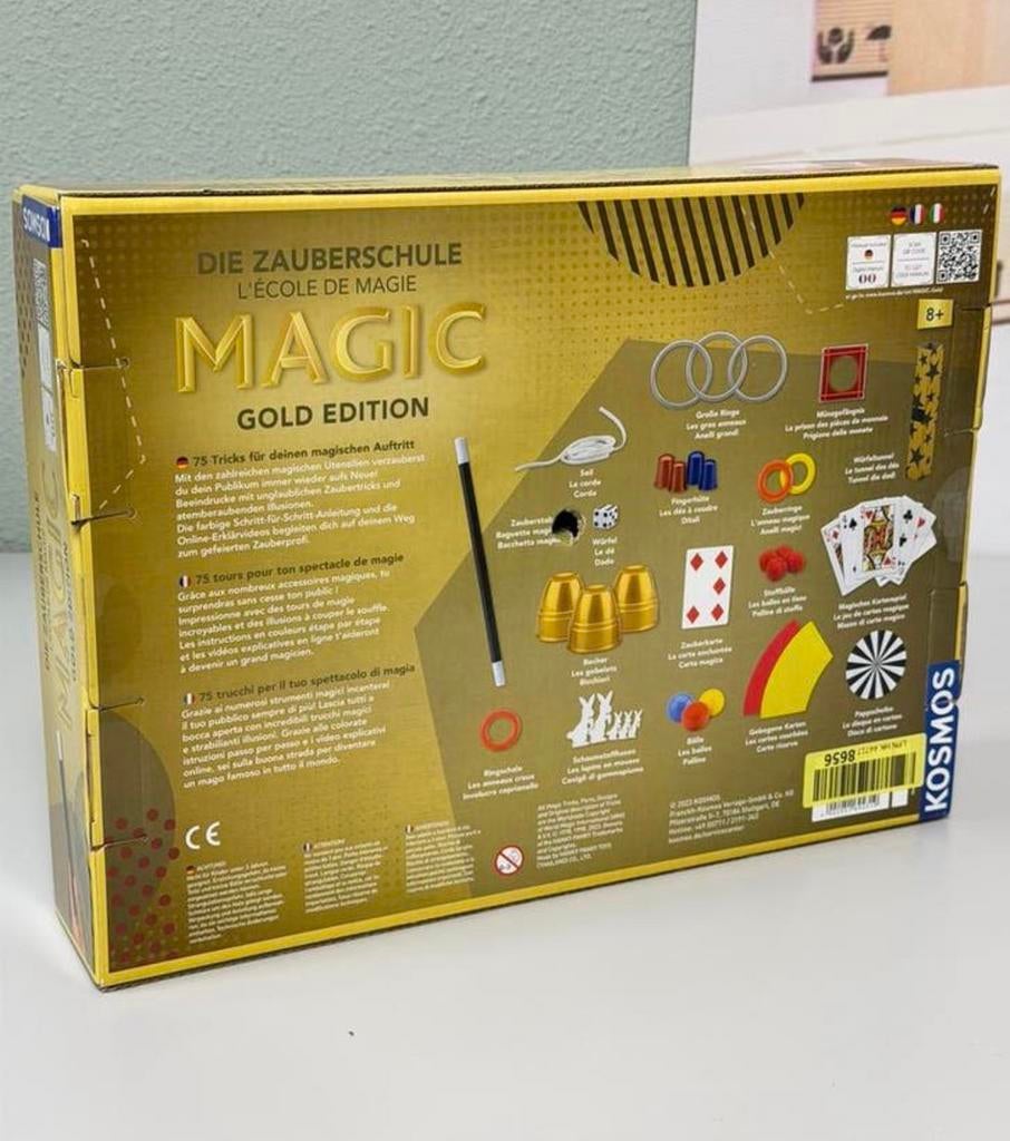 Magische Goocheldoos – Gold Edition (Nieuw) goochel pakket, Verzamelen, Nieuw, Ophalen of Verzenden, H, H