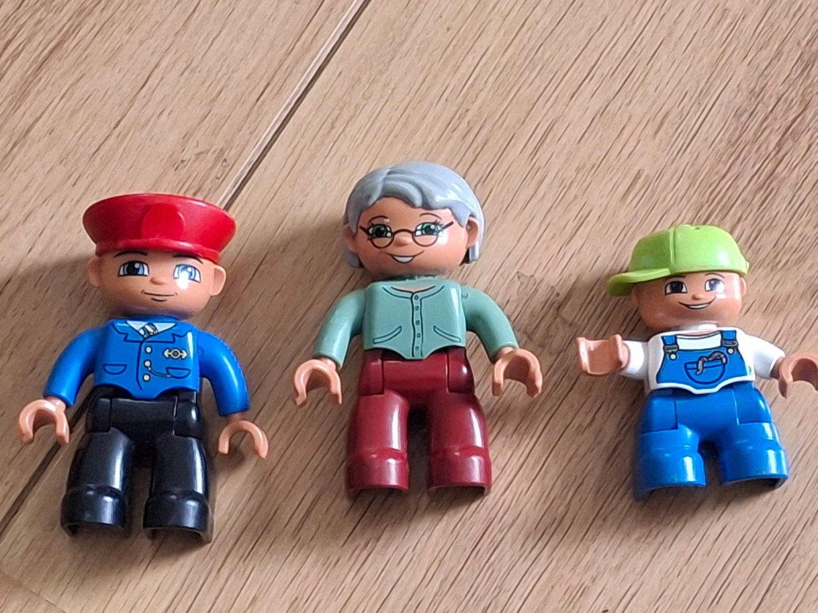 Duplo popjes voor set 5608. Machinist,  oma of kindje, Ophalen of Verzenden, Duplo
