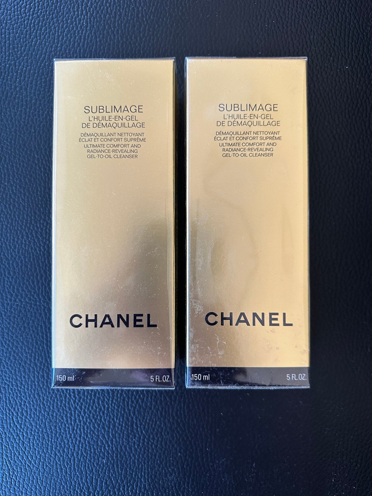 2x Chanel Sublimage L'Huile-en-Gel de Démaquillage - Nieuw, Verzenden, Nieuw, Gehele gezicht, Reiniging