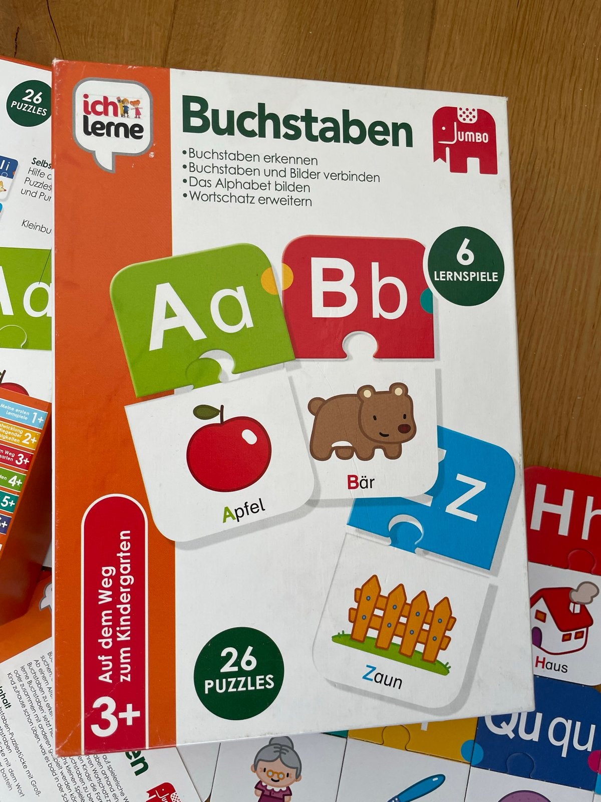 Buchstaben Puzzle, Ophalen of Verzenden, Zo goed als nieuw, Puzzelen