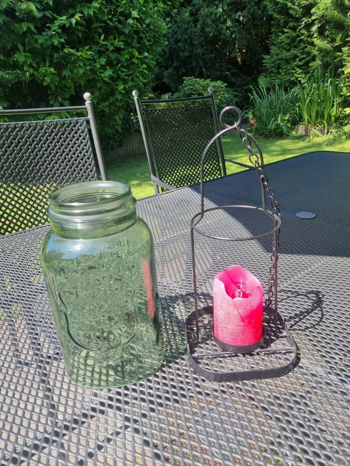 Nieuw Windlicht / Lantaarn - tuinkaars, Ophalen, Windlicht, Nieuw, Glas