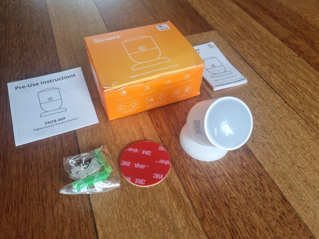 Sonoff Human Presence Sensor, Zigbee, SNZB-06P, Ophalen, Zo goed als nieuw