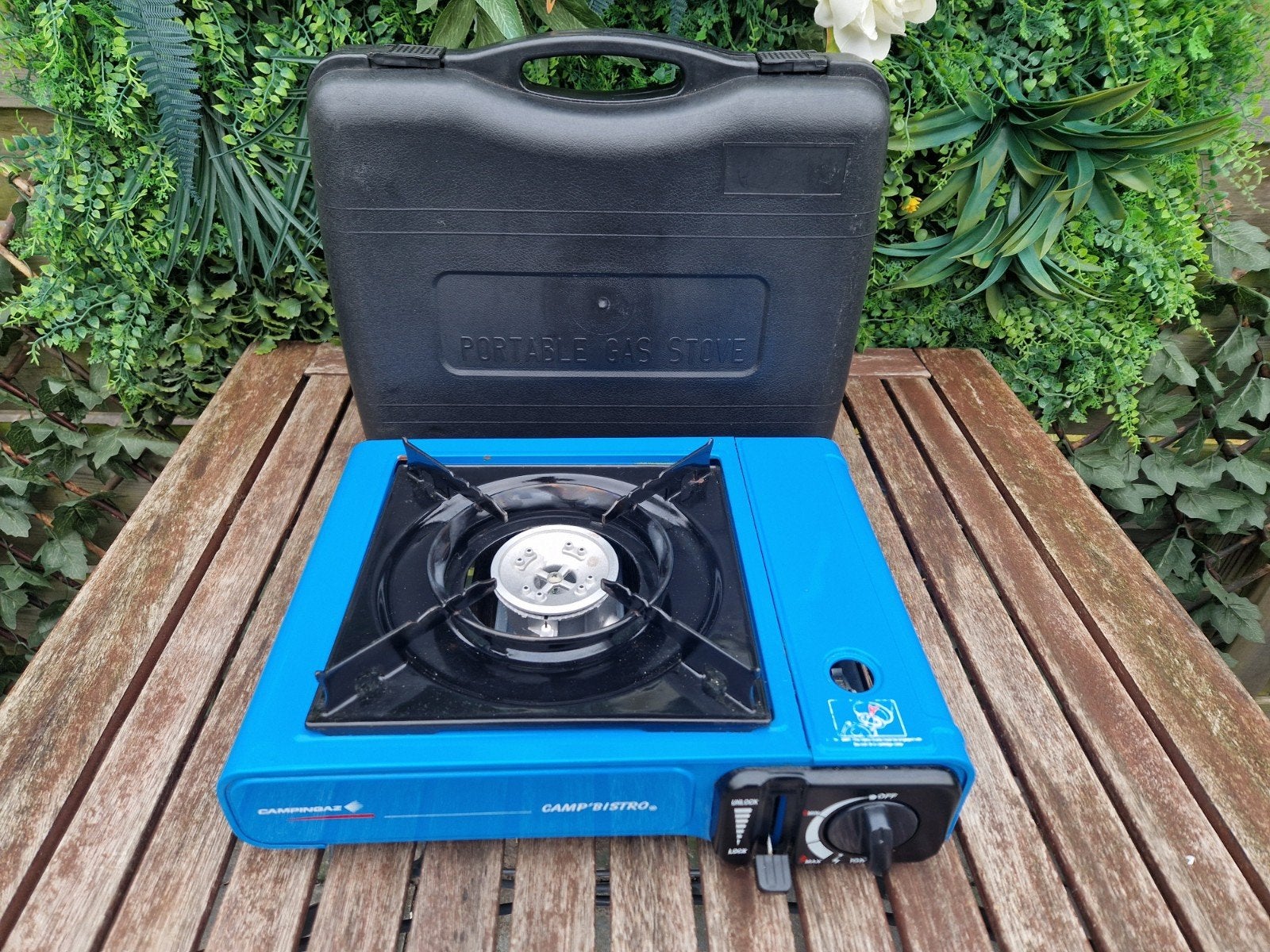 camping gasstel, Ophalen, Gebruikt