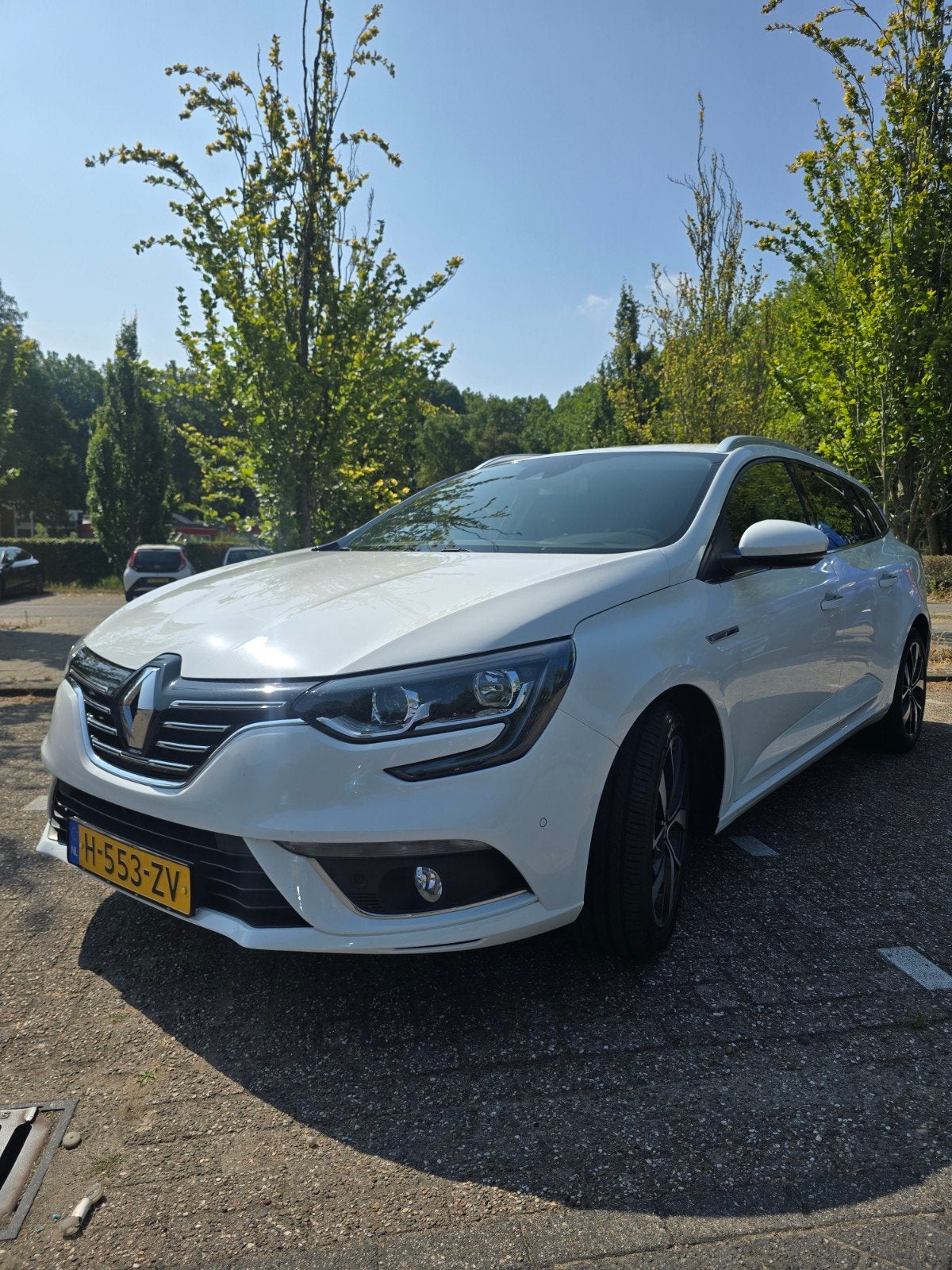 Renault Mégane Estate 1.3 TCe , Bose edition, 2020 Wit, Voorwielaandrijving, 4 cilinders, Leder en Stof, Wit