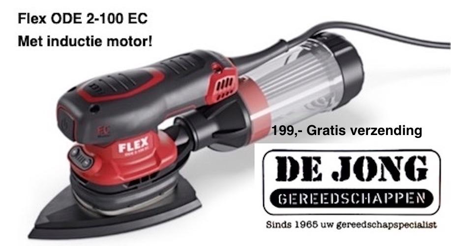 Flex-tools ODE 2-100 EC Deltaschuurmachine De Beste keuze !, Doe-het-zelf en Verbouw, Gereedschap | Schuurmachines, Ophalen of Verzenden