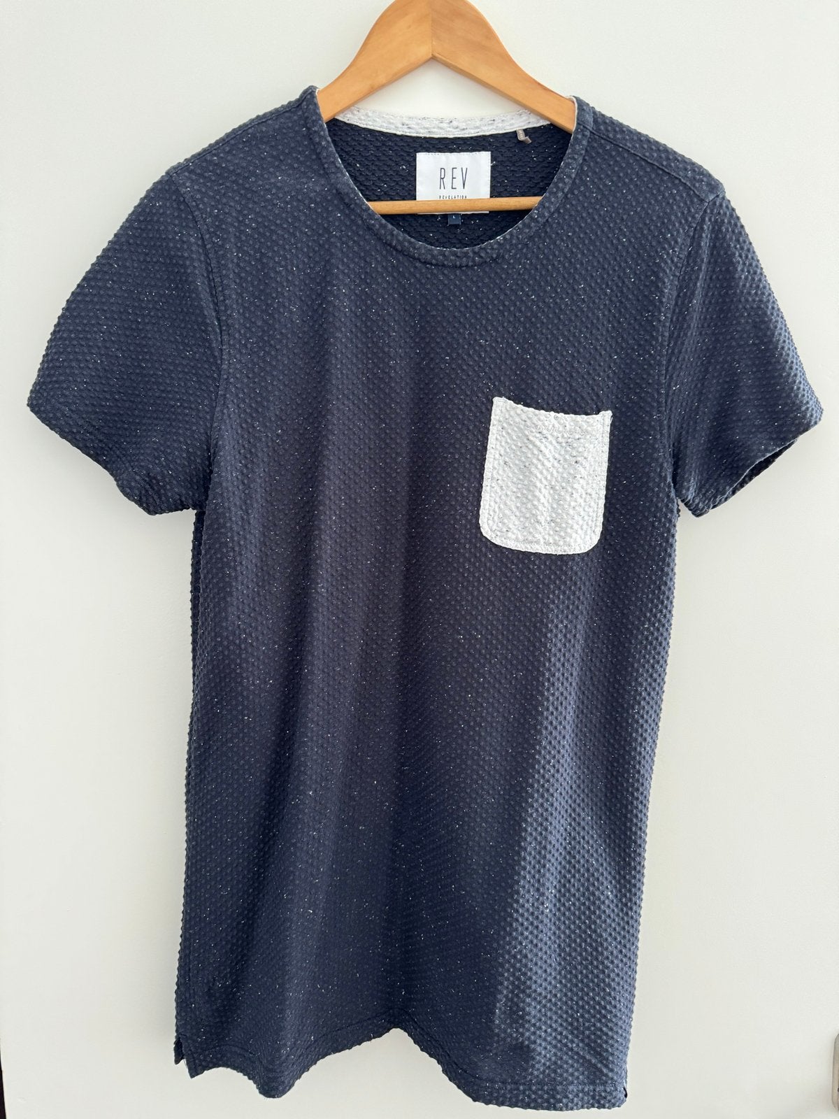 Super T-shirt trendy!!!!, Ophalen of Verzenden, Zo goed als nieuw, Maat 52/54 (L), Blauw
