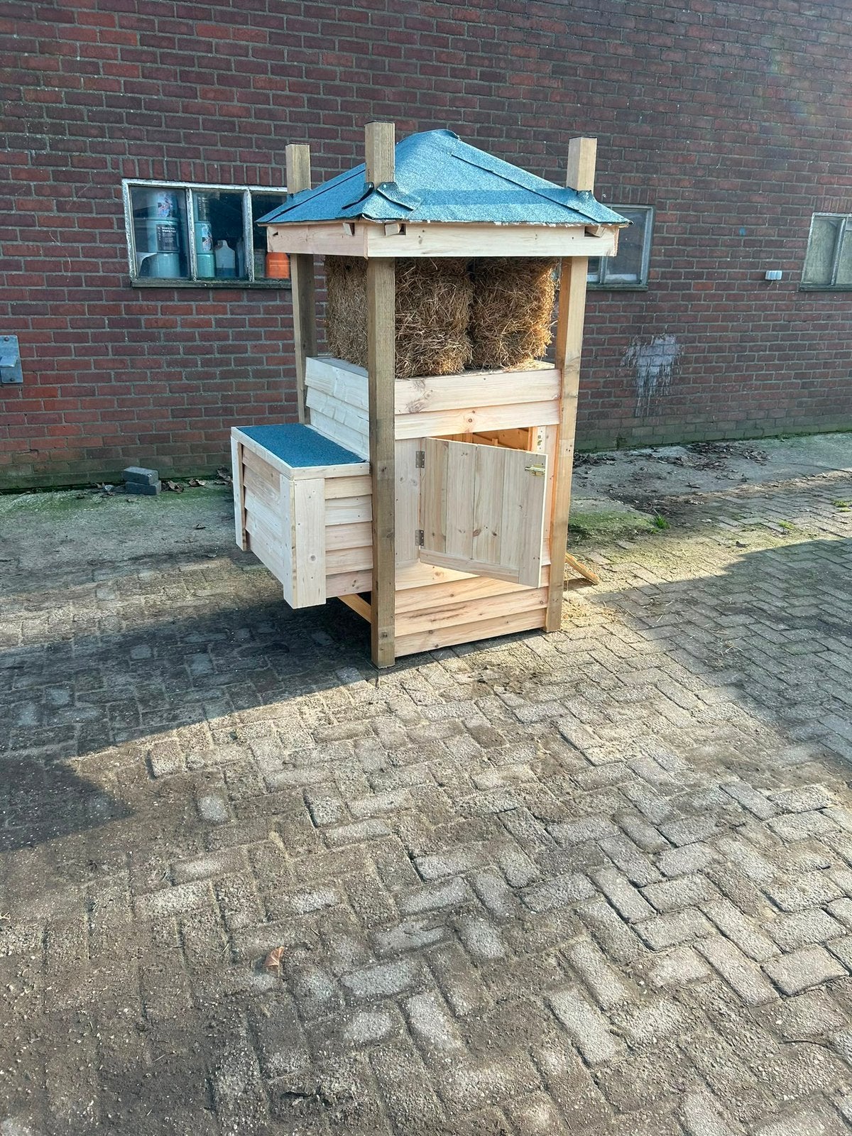 Kippenhok landelijk hooiberg, Ophalen, Zo goed als nieuw, Kippenhok of Kippenren