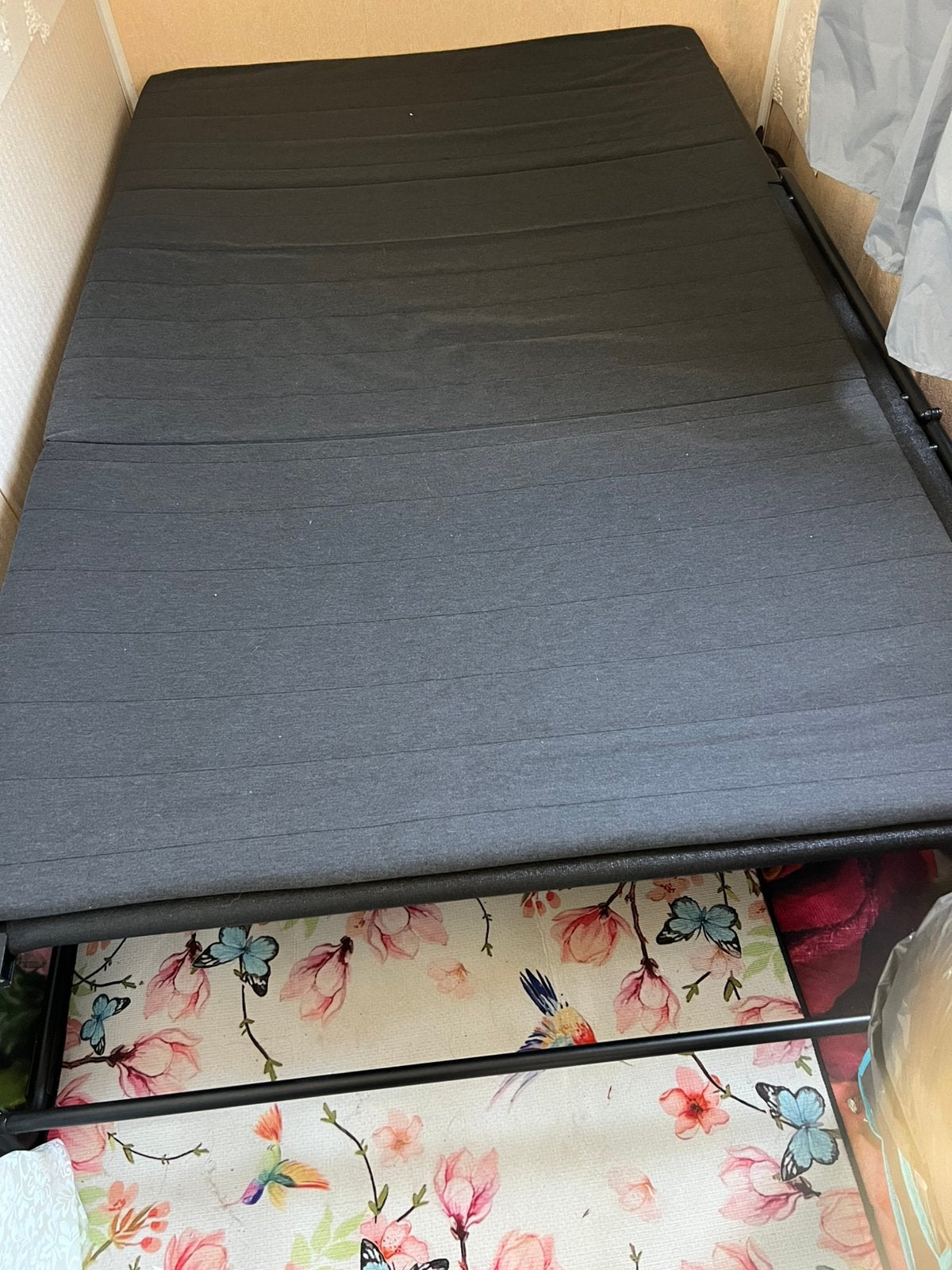 Ikea bedbank, Ophalen, Zo goed als nieuw, Tweepersoons, 140 cm