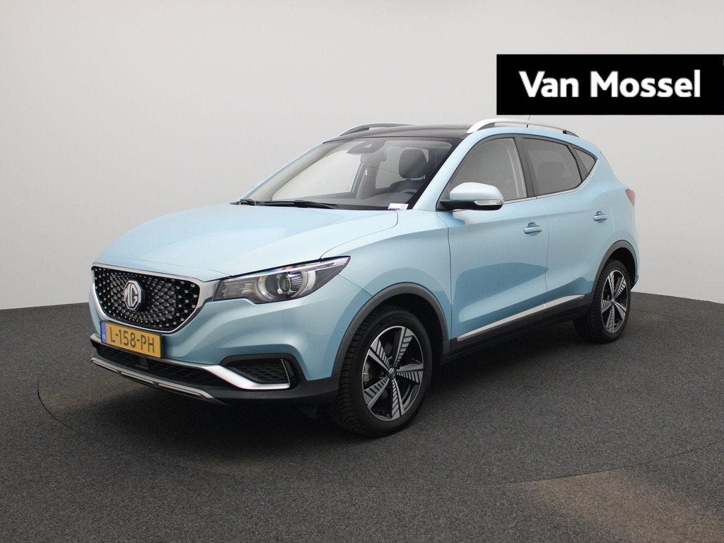 MG ZS EV Luxury 45 kWh | Navi | Leder | Panoramadak | Camera, Auto's, MG, Gebruikt, 143 pk, 1507 kg, 263 km