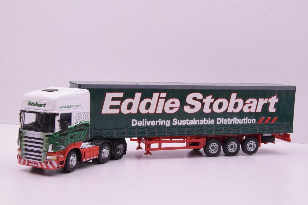 Scania R  '' Eddie Stobart Ltd ''  Cararama, Ophalen of Verzenden, Zo goed als nieuw, Bus of Vrachtwagen, Overige merken