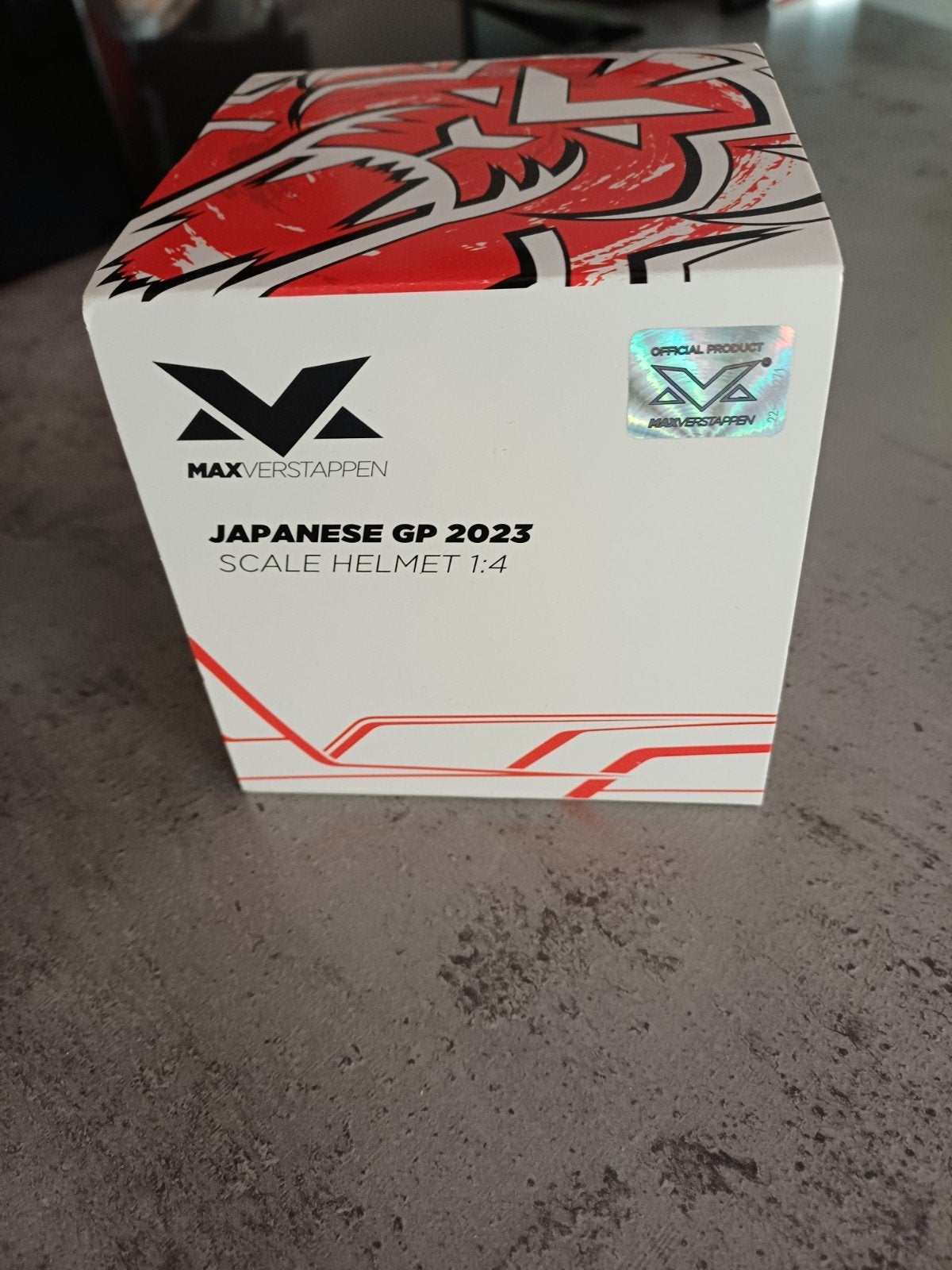 Max Verstappen Helm Schaalmodel 1:4 Japanse GP 2023, Overige merken, Nieuw, Ophalen of Verzenden, Groter dan 1:32